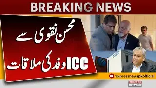 Mohsin Naqvi Meets ICC Delegation | Breaking News | Pakistan News