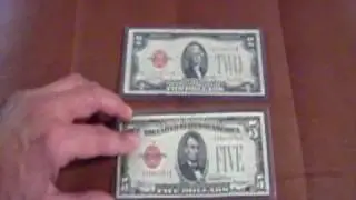 Some notes from my US paper money currency collection