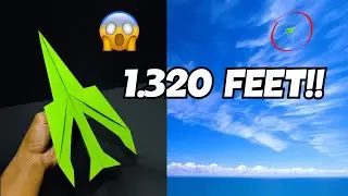 Cómo hacer un avión de papel que vuele rápido por 1.320 pies