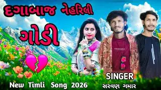 દગાબાજ નેહરિલી ગોડી / Adivasi Timli Song / Timli Song / New Timli Song 2026 #આદિવાસી  