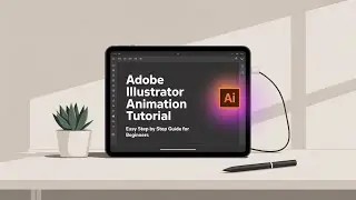 Adobe Illustrator Animation Tutorial | Easy Step by Step Guide for Beginners