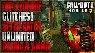 COD MOBILE ZOMBIE GLITCHES: TOP 3 NEW PILE-UP GLITCH  - UNLIMITED AMMO & ROUND