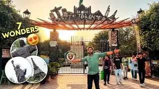 WASTE TO WONDER PARK DELHI | SEVEN WONDERS NIZAMUDDIN | RAJIV GANDHI SMRITI VAN