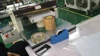 CQ-420 with anti static bar for cut thin film