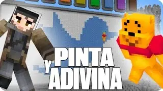 ¡Pinta y Adivina! Panda Edition | Minecraft con Luh