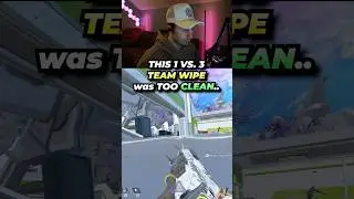 CLEAN 1 VS. 3 Team Wipe in Apex Legends #apexlegends #apexlegendsclips #apexclips