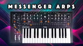 Moog Messenger: 64 пресета арпеджио, демонстрация без разговоров во время джема.