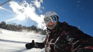 Crazy East Coast Snowboarding Pow Day!