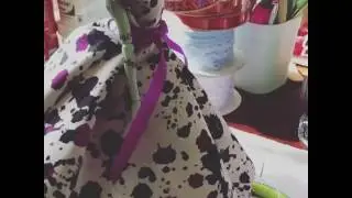 Quick Video of a Doll Dress