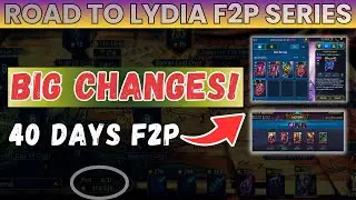 Is This Good for 40 Days F2P? | Road to Lydia Account Update