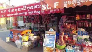 A Walk Through My Neighborhood in Phnom Penh Cambodia