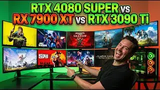 RTX 4080 SUPER vs RX 7900 XT vs RTX 3090 Ti: Qual a Melhor High-End? 4K (Benchmark)