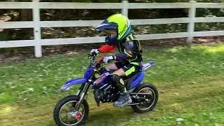 SSR 50sx 50cc kids dirt bike review