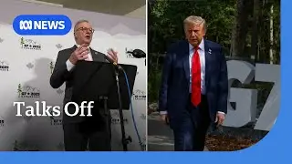 Donald Trump leaves G7 early, no meeting with PM Albanese | ABC NEWS
