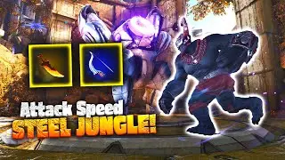 So Steel Jungle is Broken... ATTACK SPEED STEEL! (Predecessor Jungler Gameplay)