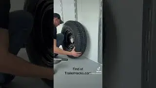 Best tool to mount a spare tire in your cargo trailer #etracks #cargotrailer #productreview