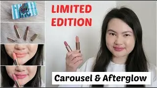 Colourpop Butterfly Collection Lux Lipstick Carousel & Afterglow Review + Swatches | Tracey Violet