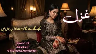 New Ghazal # Muje gale se laga lo بہت اداس ہوں میں ✓ poet : Sahir Ludhianavi ✓ TAC Tracks AI Music