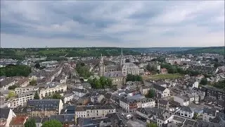 Evreux vue du ciel, visite de la capitale de l'Eure en Normandie
