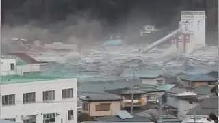 2011 Japan Tsunami - Otsuchi Town. (Redacted)