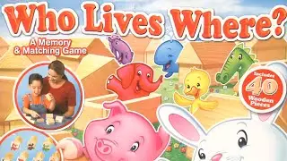 Who Lives Where? Matching Game from Alex Brands