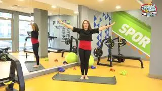 Evde Kal Zinde Kal Pilates 4. dersimiz sizlerle. ❤️
