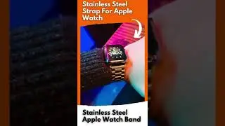 Stainless Steel Apple Watch Band |  Apple Watch Stainless Steel Strap