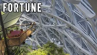 Amazon Headquarters Now Has a Rainforest I Fortune