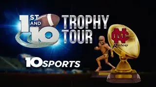 Tristan Lange and Ja'Ziel Hart full trophy presenations