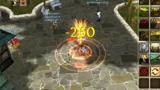 Dueling Diablin the obvious hacker in Europe server (Order Chaos online)