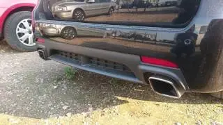 Saab 9-3 TurboX XWD Hirsch Performance exhaust sound