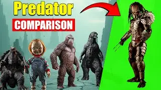 Predator vs Movie Monsters | Size Comparison 2025