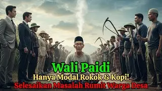 GEMPAR! Hanya Modal Rokok & Kopi, Wali Paidi Selesaikan Masalah Rumit Warga Desa