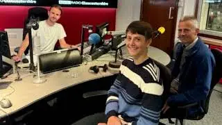 Dan is YOUNG REPORTER OF THE YEAR! | Access Bike on BBC Radio Gloucestershire