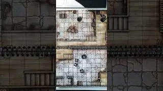 Kein HeroQuest Board zu Hand? Eine Alternative sind die Battle Mats von Loke