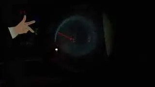 Electron beam deflection by a magnetic field