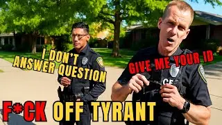 Cops Get OWNED With a Free Education &ndash; Walk of Shame & ID Refusal! First Amendment Audit