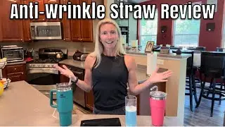 Do Anti-Wrinkle Straws Really Work? | Lipzi Glass Straw Review