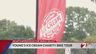 Young's Ice Cream charity bike tour