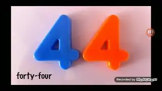 Learning Numbers 0-100 for Children in English.