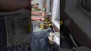 ASMR Cleaning Indian Kitchen #asmrcleaning #asmr #cleaning #kitchen #indiankitchen