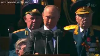 Vladimir Poutine au d&eacute;fil&eacute; de la Victoire : c'est l'URSS qui a vaincu le nazisme