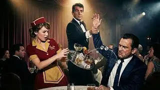 Dean Martin STOPPED his show as a mobster attacked a waitress &mdash; his words stunned 2,000 people
