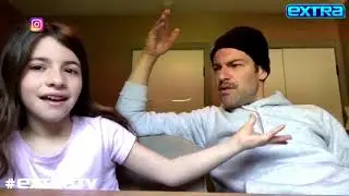 Max Greenfield Dishes on His Homeschooling Videos with Daughter Lilly