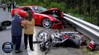 Real-Life Crime Shocking Moments & Insane High-Speed Police Chases Caught on Dashcam #164