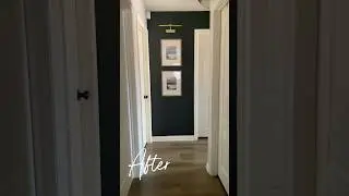 This is my simple hallway makeover. Hope you enjoy 🤗 #hallwayideas