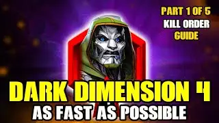 DARK DIMENSION 4 AS FAST AS POSSIBLE | KILL ORDER GUIDE | PART 1 - NO RESTRICTIONS | MSF