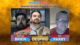 Movie Trivia Triple Threat Championship Match | Scott Despins vs Andrew Brien vs Jim Parry