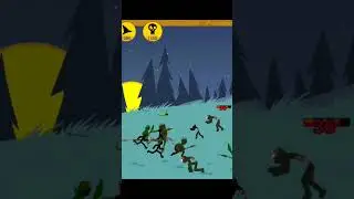 Lawan Stone Giant dengan skin full tumbuhan#gamebocil #stickwarlegacy #eps 365