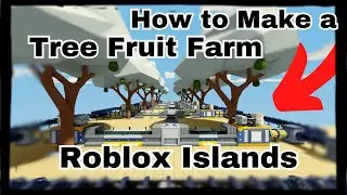 How to Make a Tree Fruit Farm in Roblox Islands!